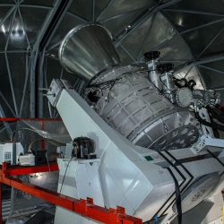 QUBIC telescope from the inside.