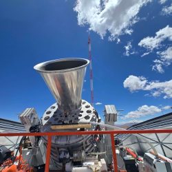Telescopio QUBIC desde el exterior.