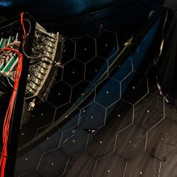 Interior del Detector de Florescencia.